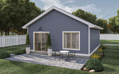 Modern Farmhouse House Plan #963-01001 Elevation Photo