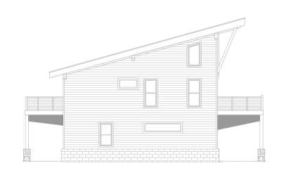 Modern House Plan #940-01064 Elevation Photo