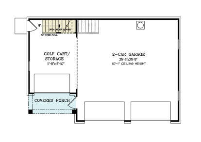Garage Floor for House Plan #699-00384