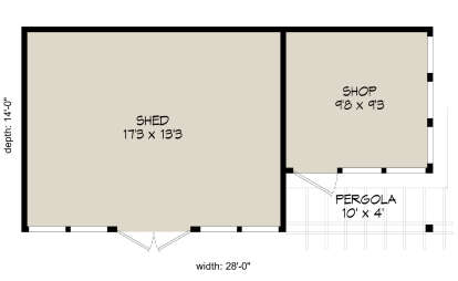 Main Floor  for House Plan #940-01070