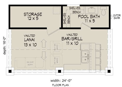 Main Floor  for House Plan #940-01075