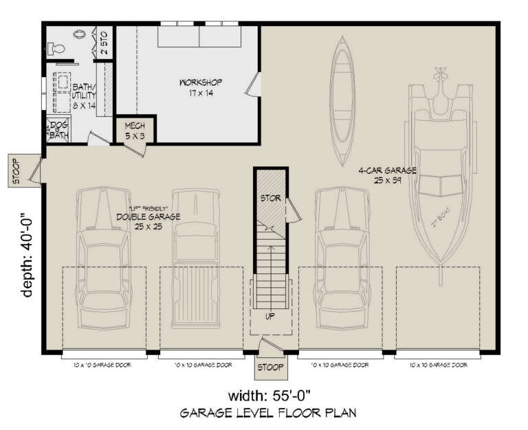 House Plan House Plan #31271 Drawing 1