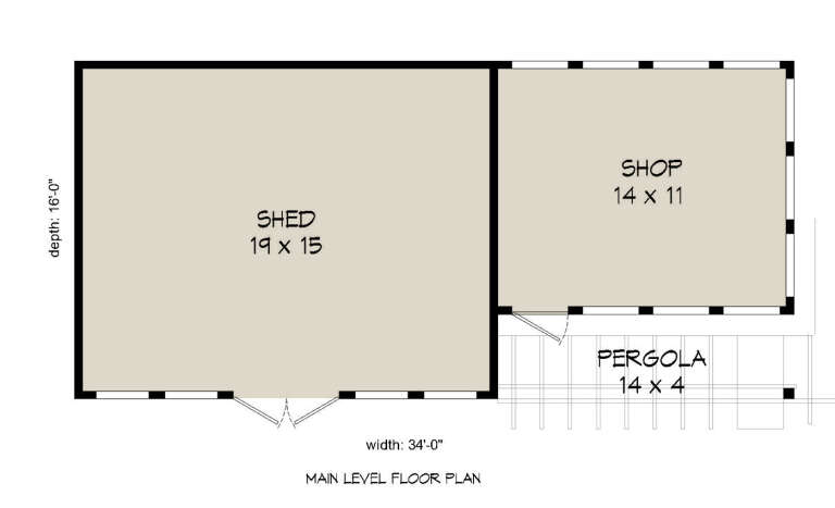 House Plan House Plan #31286 Drawing 1