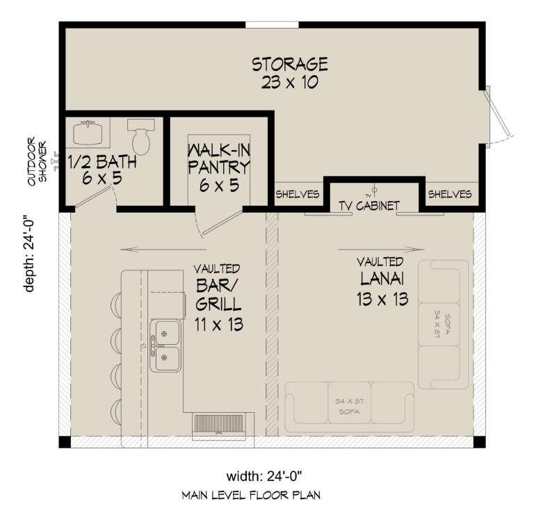 House Plan House Plan #31287 Drawing 1
