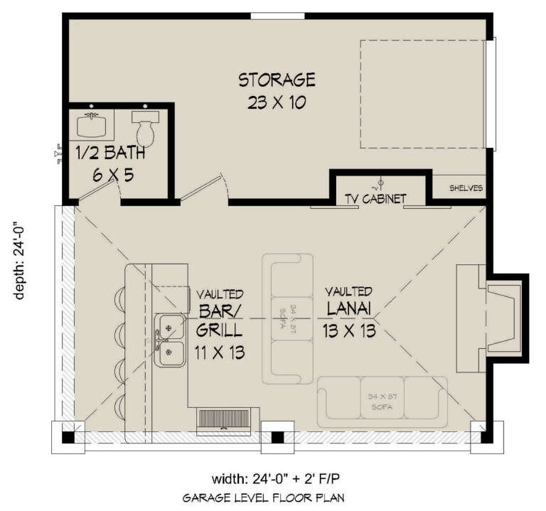House Plan House Plan #31289 Drawing 1