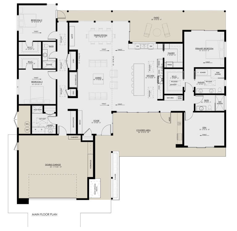 House Plan House Plan #31292 Drawing 1