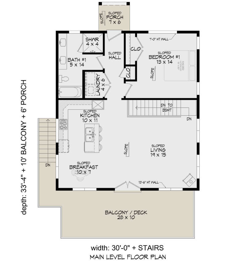 House Plan House Plan #31310 Drawing 1