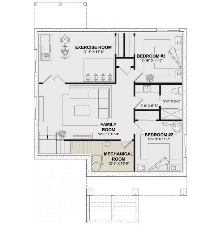 House Plan House Plan #31328 Drawing 2