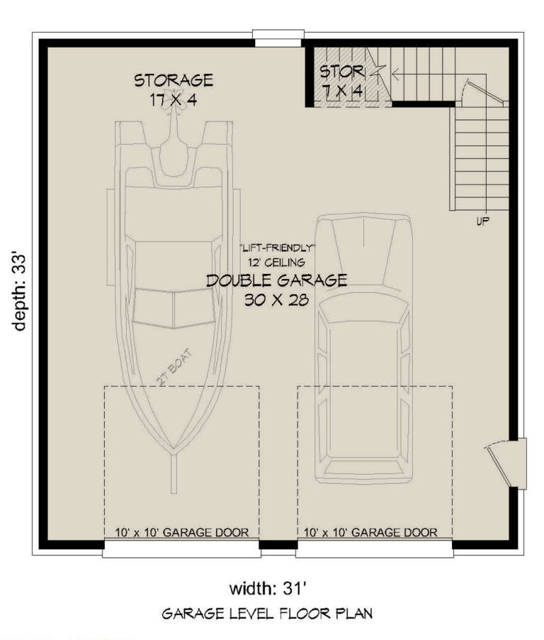 House Plan House Plan #31330 Drawing 1