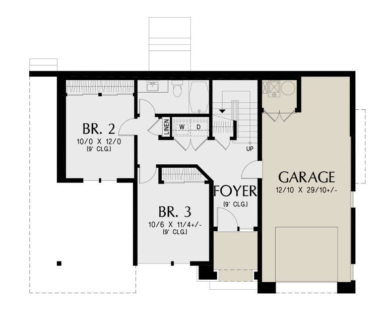 House Plan House Plan #31345 Drawing 1