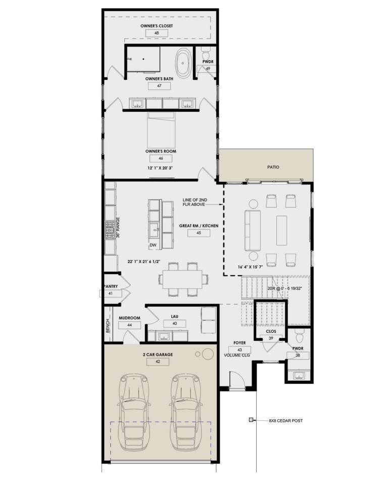 House Plan House Plan #31361 Drawing 1