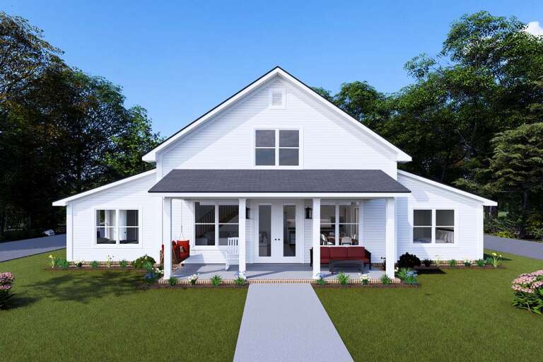 House Plan House Plan #31363 Front Elevation 