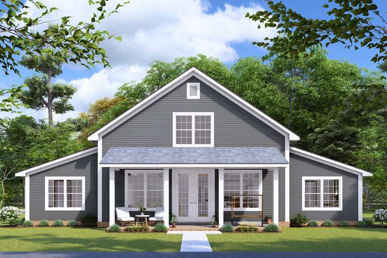 House Plan House Plan #31364 Front Elevation 