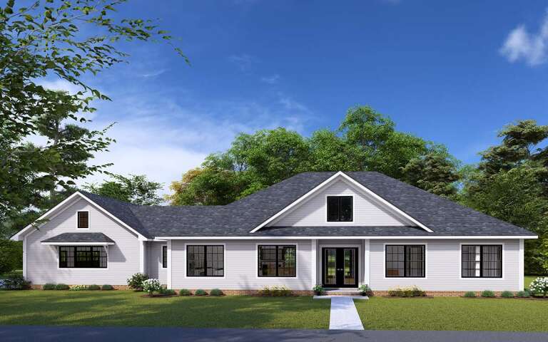 House Plan House Plan #31366 Front Elevation 