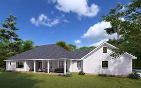 Farmhouse Plan: 1,938 Square Feet, 3 Bedrooms, 2 Bathrooms - 4848-00419