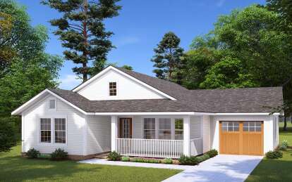 Country Plan: 997 Square Feet, 2 Bedrooms, 2 Bathrooms - 4848-00423