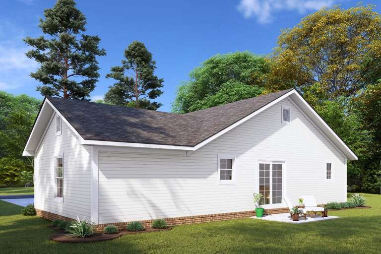 Country Plan: 997 Square Feet, 2 Bedrooms, 2 Bathrooms - 4848-00423