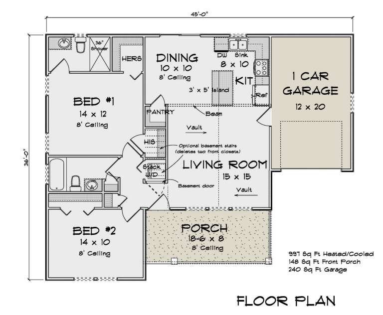House Plan House Plan #31370 Drawing 1