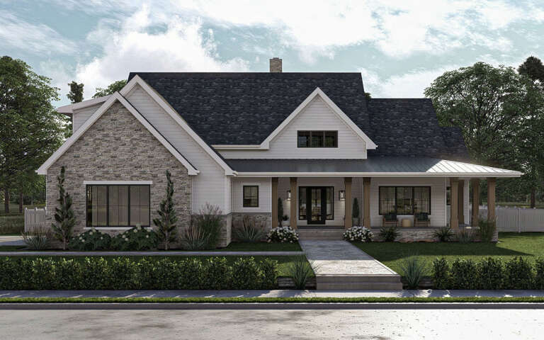 House Plan House Plan #31373 Front Elevation 