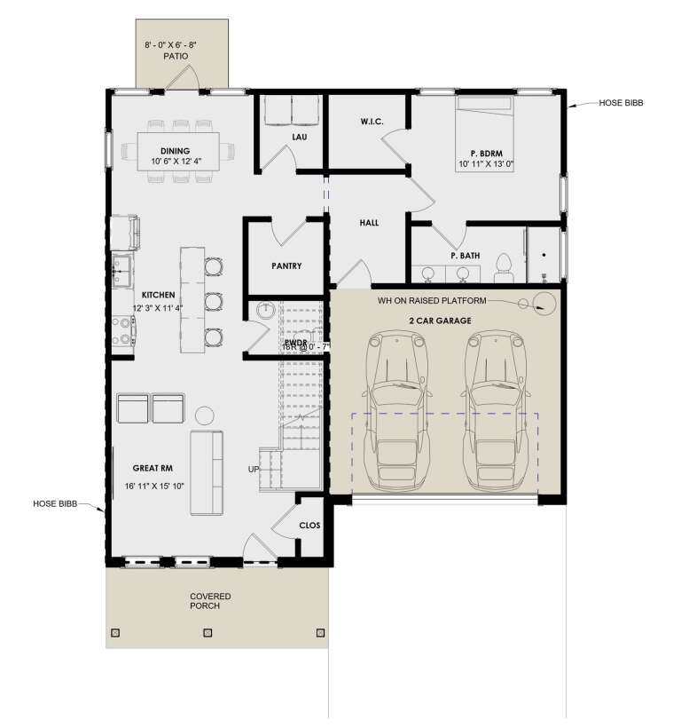 House Plan House Plan #31377 Drawing 1