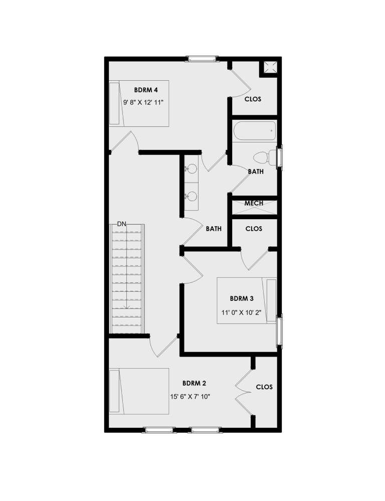 House Plan House Plan #31378 Drawing 2