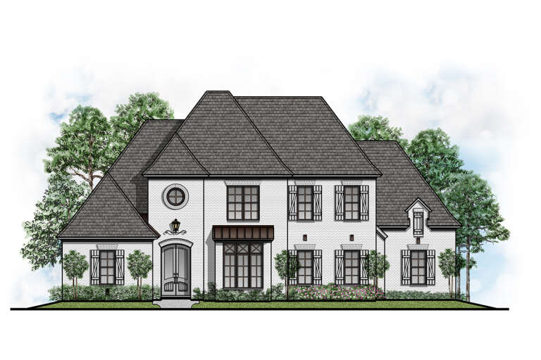 House Plan House Plan #31382 Front Elevation 
