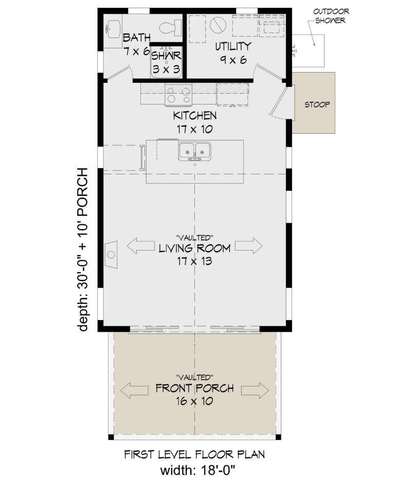 House Plan House Plan #31383 Drawing 1