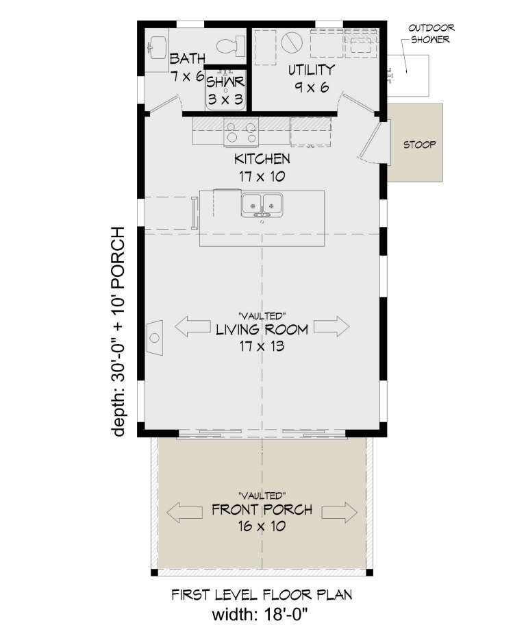 House Plan House Plan #31384 Drawing 1