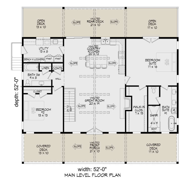 House Plan House Plan #31389 Drawing 1