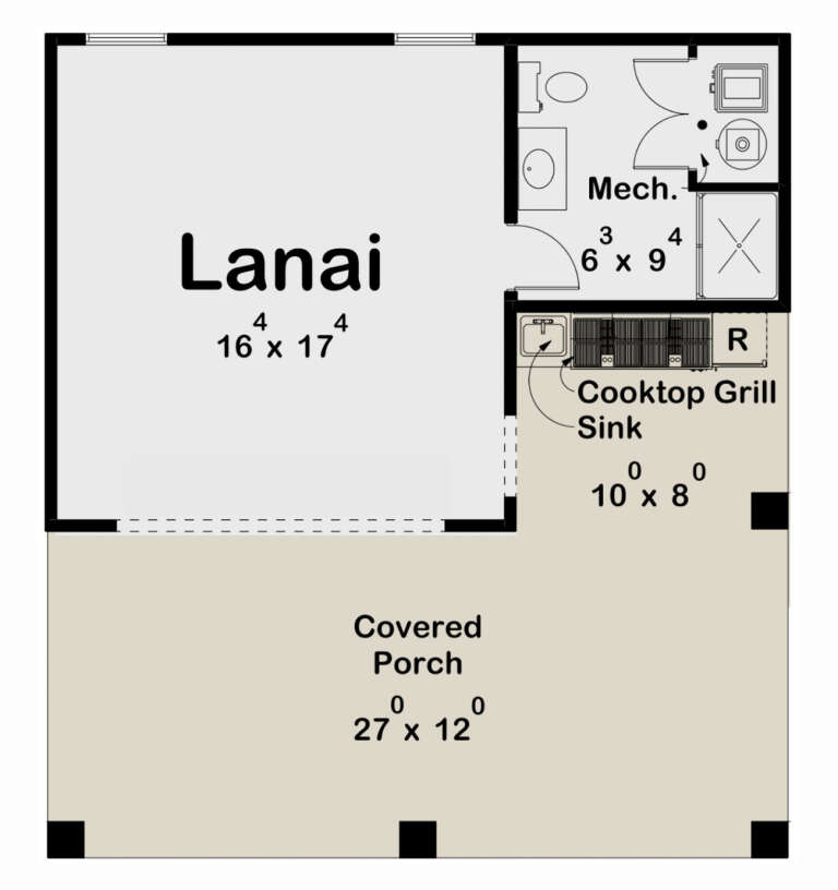House Plan House Plan #31401 Drawing 1