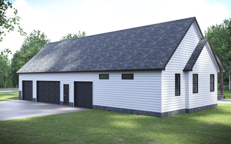 Modern Farmhouse Plan: 2,690 Square Feet, 3 Bedrooms, 2.5 Bathrooms ...