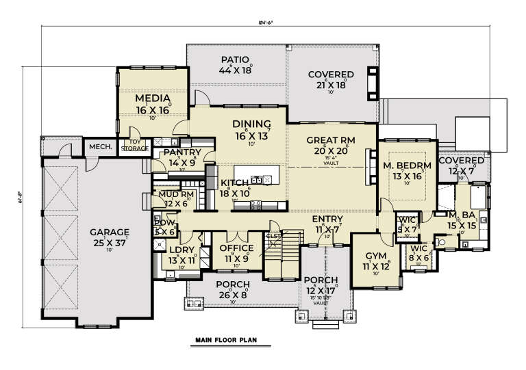 House Plan House Plan #31405 Drawing 1