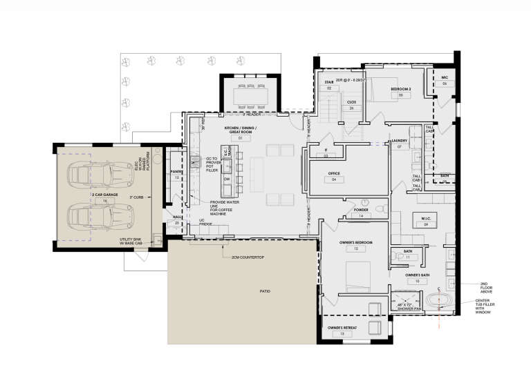 House Plan House Plan #31409 Drawing 1