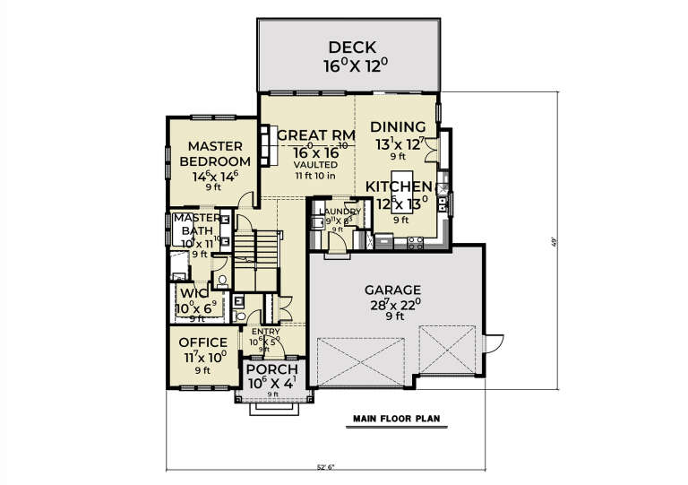 House Plan House Plan #31411 Drawing 1