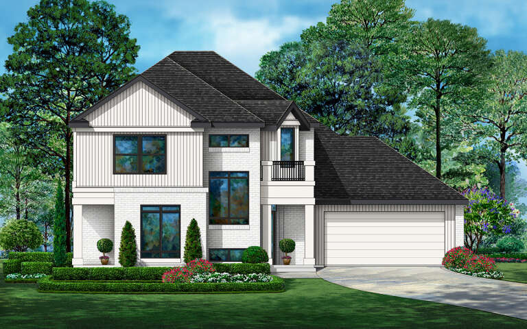 House Plan House Plan #31417 Front Elevation 