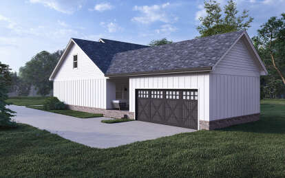 Modern Farmhouse House Plan #7174-00027 Elevation Photo