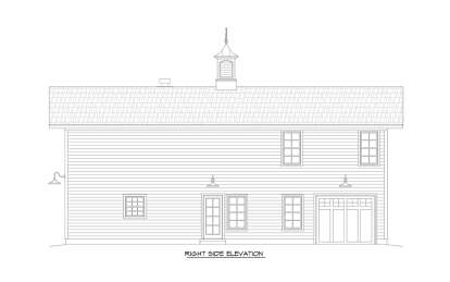Barn House Plan #3367-00076 Elevation Photo