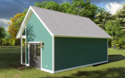 Modern Farmhouse House Plan #2802-00305 Elevation Photo