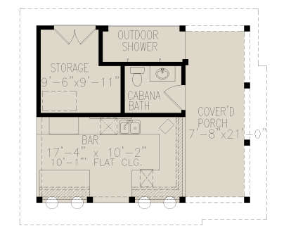 Main Floor  for House Plan #699-00387