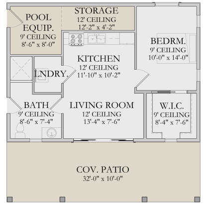 Main Floor  for House Plan #6422-00098