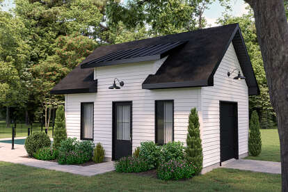 Modern Farmhouse House Plan #034-01380 Elevation Photo
