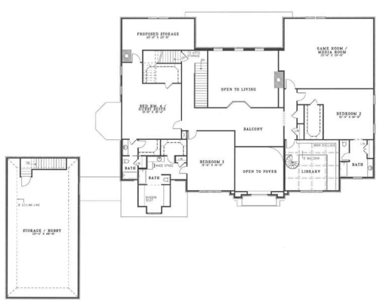House Plan House Plan #3145 Drawing 2