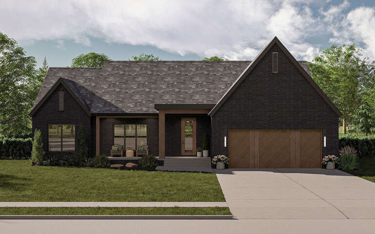 House Plan House Plan #31451 Front Elevation 
