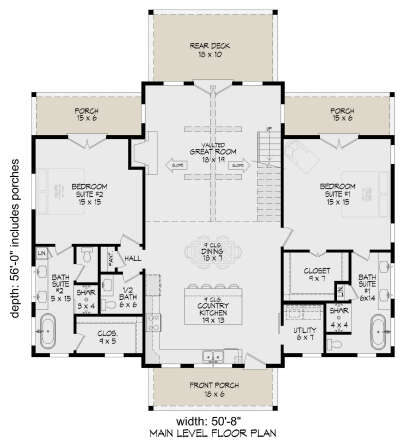 Main Floor  for House Plan #940-01149
