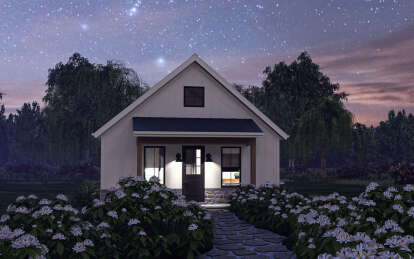 Modern Farmhouse House Plan #963-01019 Elevation Photo