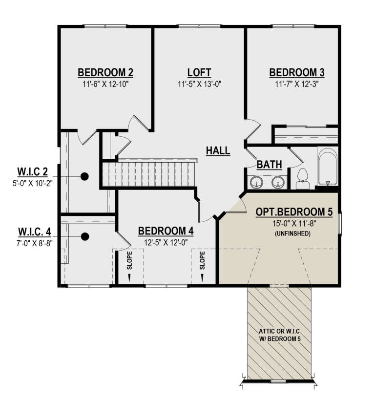 House Plan House Plan #31476 Drawing 2