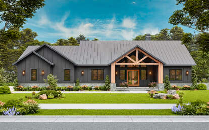 Craftsman Plan: 3,381 Square Feet, 4 Bedrooms, 2.5 Bathrooms - 2802-00137