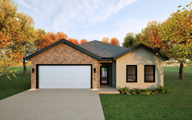 House Plan House Plan #31512 Front Elevation 