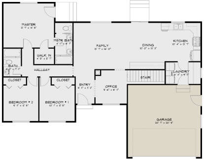 Main Floor  for House Plan #2802-00311