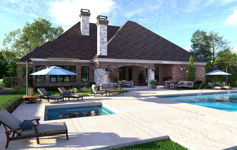 European Plan: 4,405 Square Feet, 3-4 Bedrooms, 4.5 Bathrooms - 5445-00538